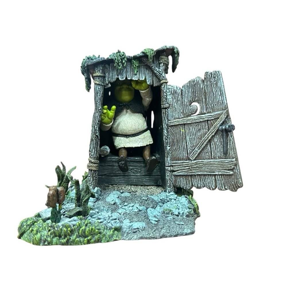 2001 McFarlane Toys Shrek The Outhouse Figure Shrek Action Figure - Picture 3 of 11